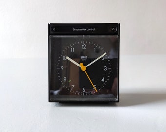 True Vintage 80s BRAUN Reflex Alarm Clock 4775 AB 50 rsl Dietrich Lubs Germany | Modernist Bauhaus Design 90s Y2k Rams Minimalism Midcentury