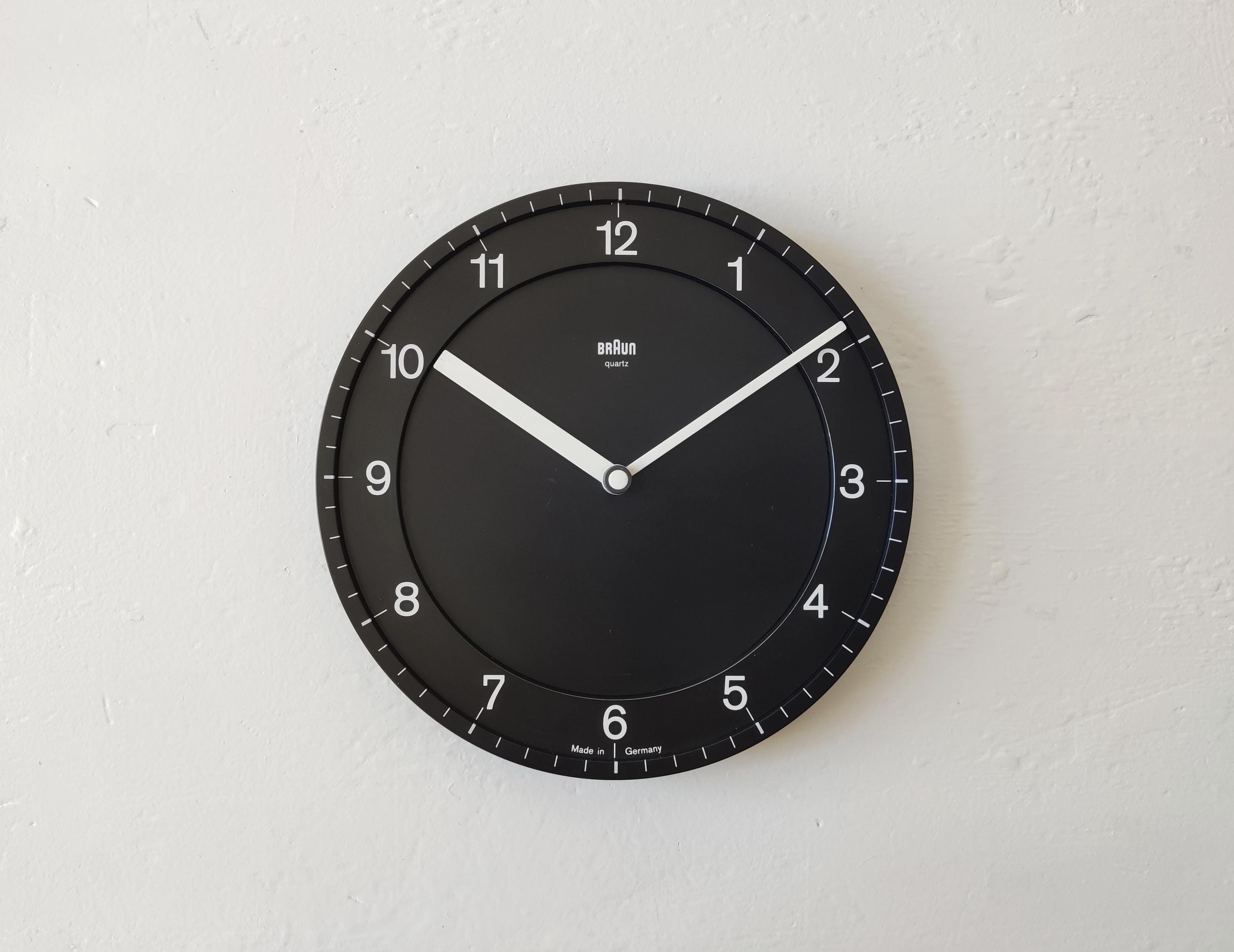 Braun 4861 Wall Clock 1980s ドイツ製 時計 80s 【公式通販】