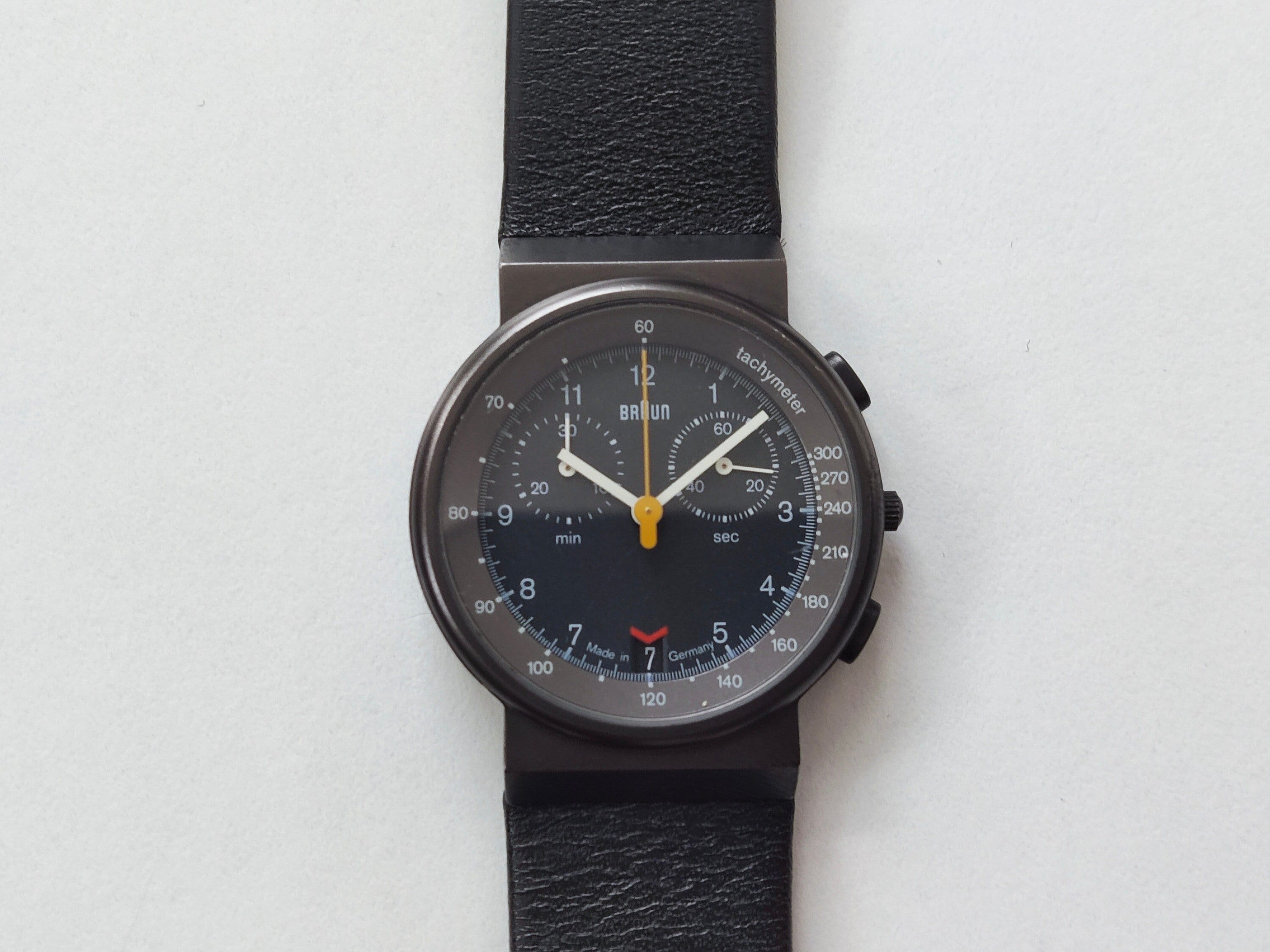 True Vintage 1995 BRAUN Quartz Wrist Watch 3806 AW 60 T