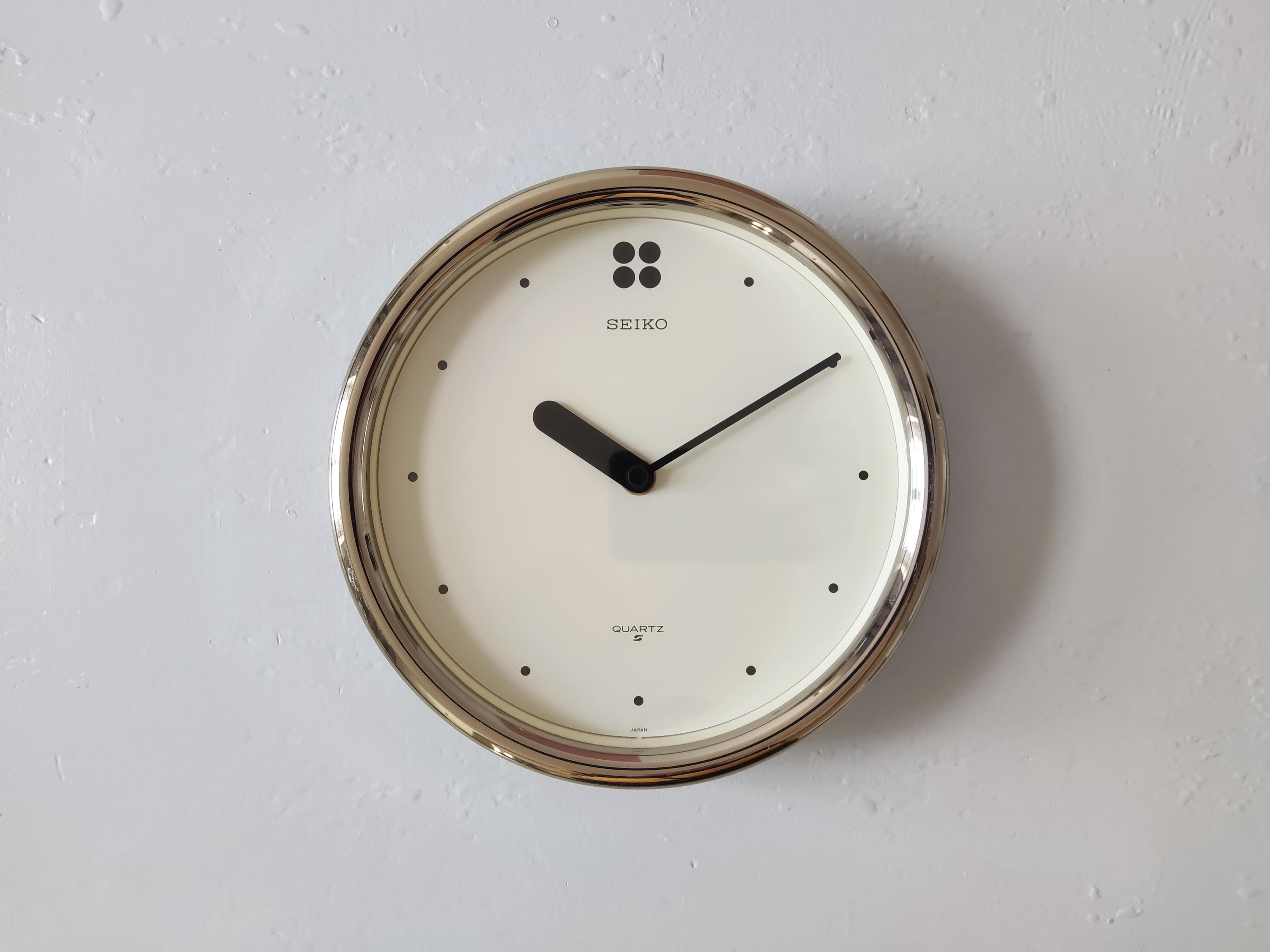 Wall clock vintage seiko - Etsy 日本