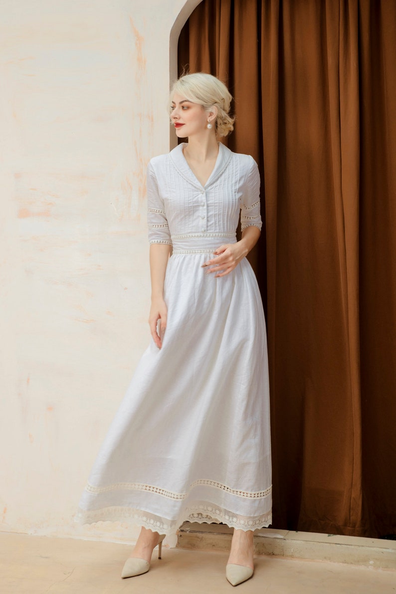 the KAHE Linen dress