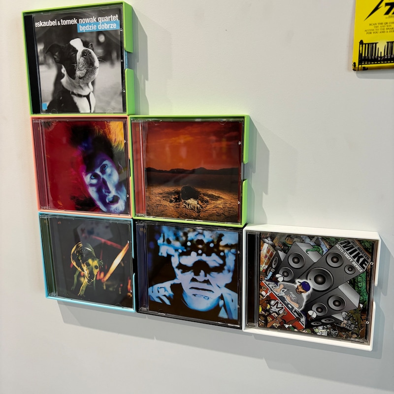 Cd Wall Storage - Etsy UK