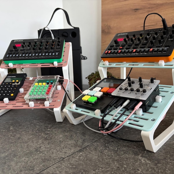Mini Synthesizer Stand for Samplers & Drum Machines