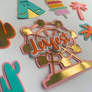 Festival Style Cake Toppers - Boho Chic Party Decorations Set