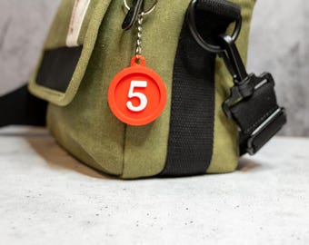 Keychain or Bag Tag Vintage toy coin