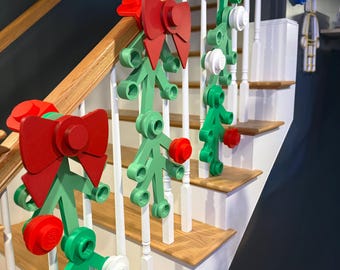 Super oversized Brick Garland
