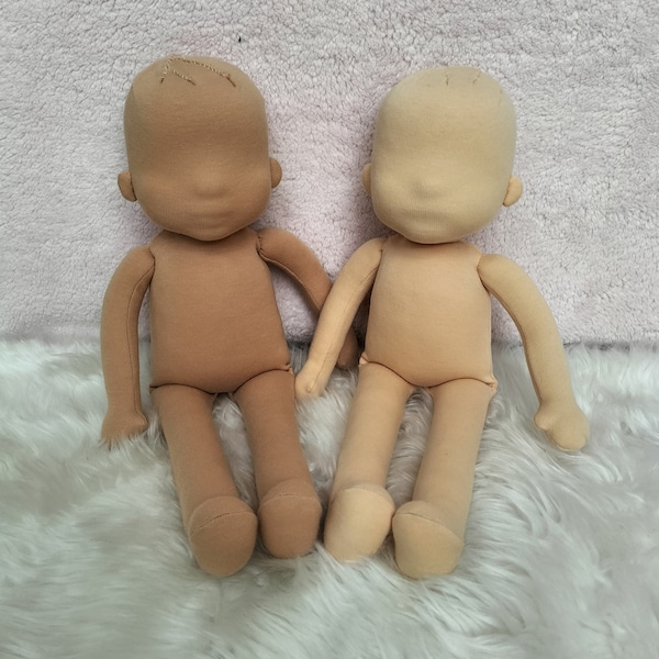 Made to Order Custom 16" handmade Waldorf doll. Blank doll. Waldorf doll body.