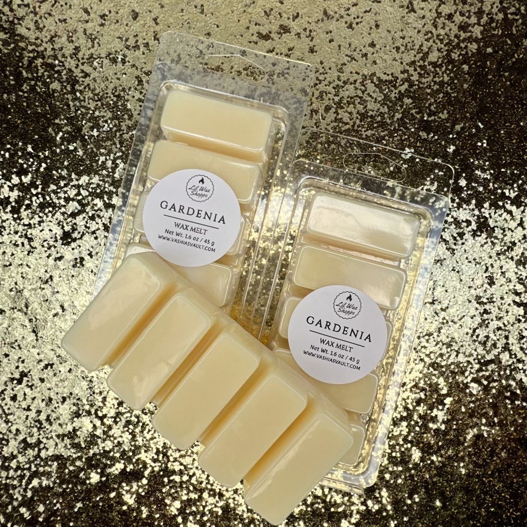 Gardenia Wax Melt Snap Bar Highly Scented Candle Melts Etsy