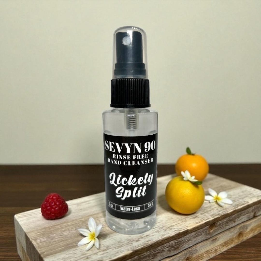 Split Don Rinse Lickety Split Hand Cleanser | Waterless, Rinse-free - Etsy