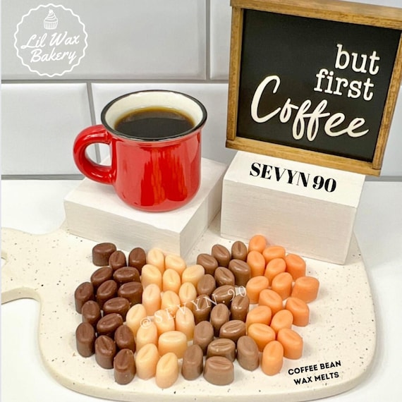 Coffee Scented | Wax Melt - Realistic Strong Candle Melts | Wax Melts | Gift Ideas | Handmade| Soy Wax Blend | Home Decor | Home Fragrance