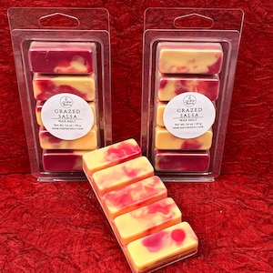 Crazed Salsa Wax Melt Snap Bar | Highly Scented | Candle Melts | Gift Ideas | Handmade | Soy Wax Blend | Home Decor | Home Fragrance