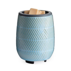 Rustic Blue | Boho Design Electric Wax Warmer | Candle Warmer | Scented Wax Melts | Soy Wax Melts | Home Décor | Electric Warmer