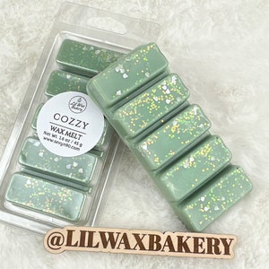 Cozzy Wax Melt Snap bar | Highly Scented| Candle Melts | Gift Ideas | Handmade | Soy Wax Blend | Home Decor | Home Fragrance