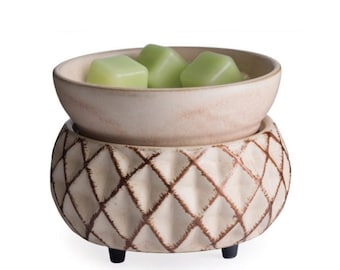Pineapple | 2-in-1 | Electric Wax Warmer | Candle Warmer | Scented Wax Melts | Soy Wax Melts | Home Décor | Electric Warmer