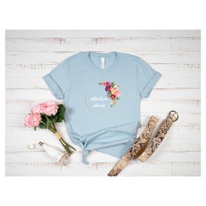 Attention Whore Trendy Tshirt | Relatable Clothing | Inappropriate Saying | Funny Shirt | Floral | Botanical