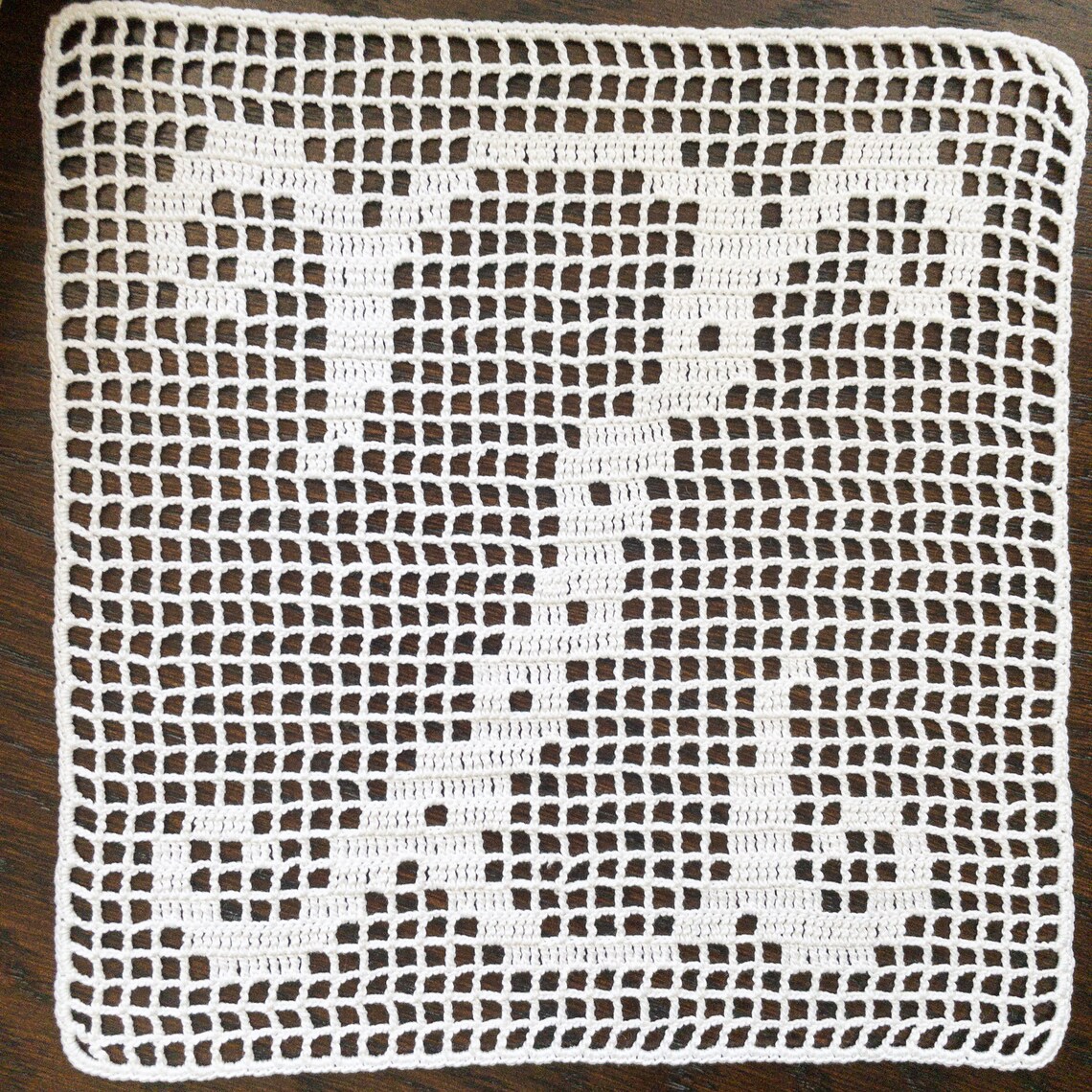 PDF Personalized Crochet Filet Letters, Lace Customized Special Do It ...