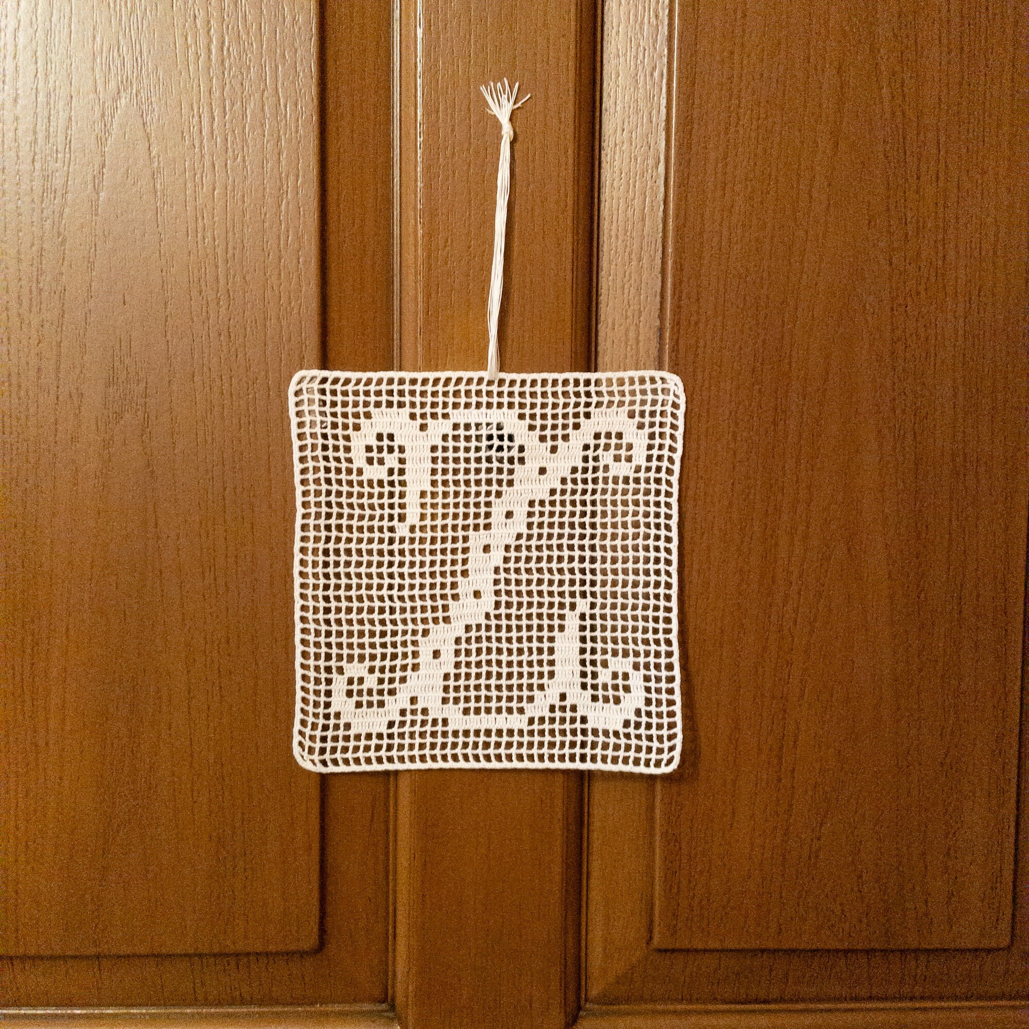 PDF Personalized Crochet Filet Letters, Lace Customized Special Do It ...