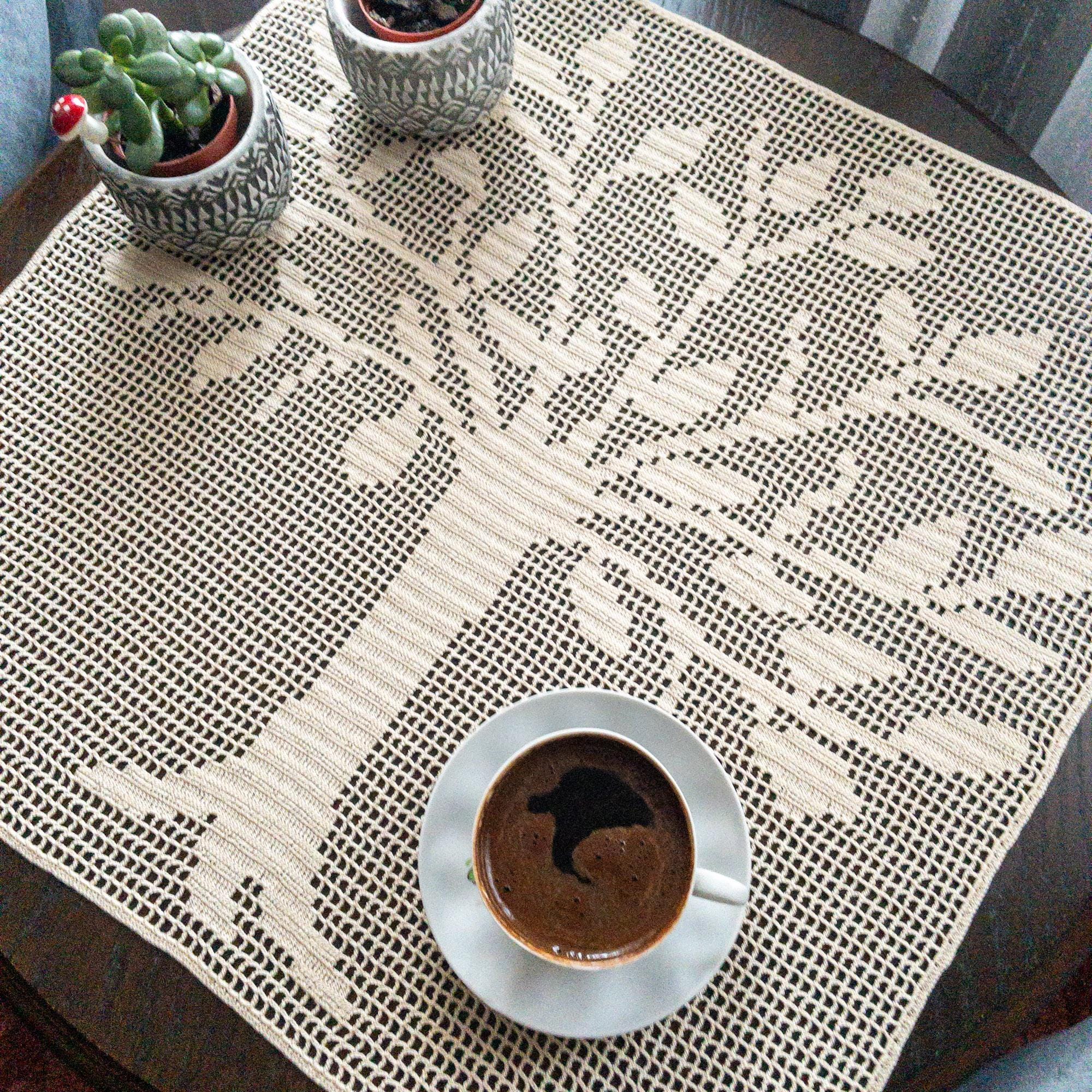 18 Tree of Life Crochet Patterns to Add Meaningful Handmade Style to Your Home and... 4 Filet Crochet Tree of Life For Christmas