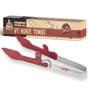 Hokie Grill Tongs: Virginia Tech BBQ Tongs