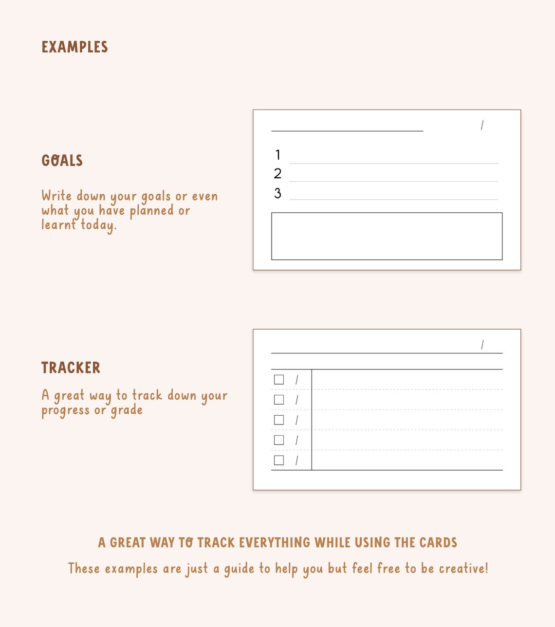 Printable & Digital Notecards for Studying Study Note Etsy