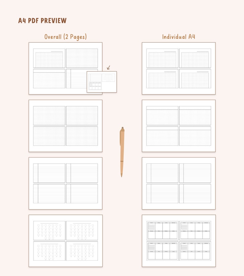 Printable & Digital Notecards for Studying Index Cards Etsy