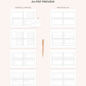 Printable & Digital Notecards for Studying | Study Note Tracker | Index ...