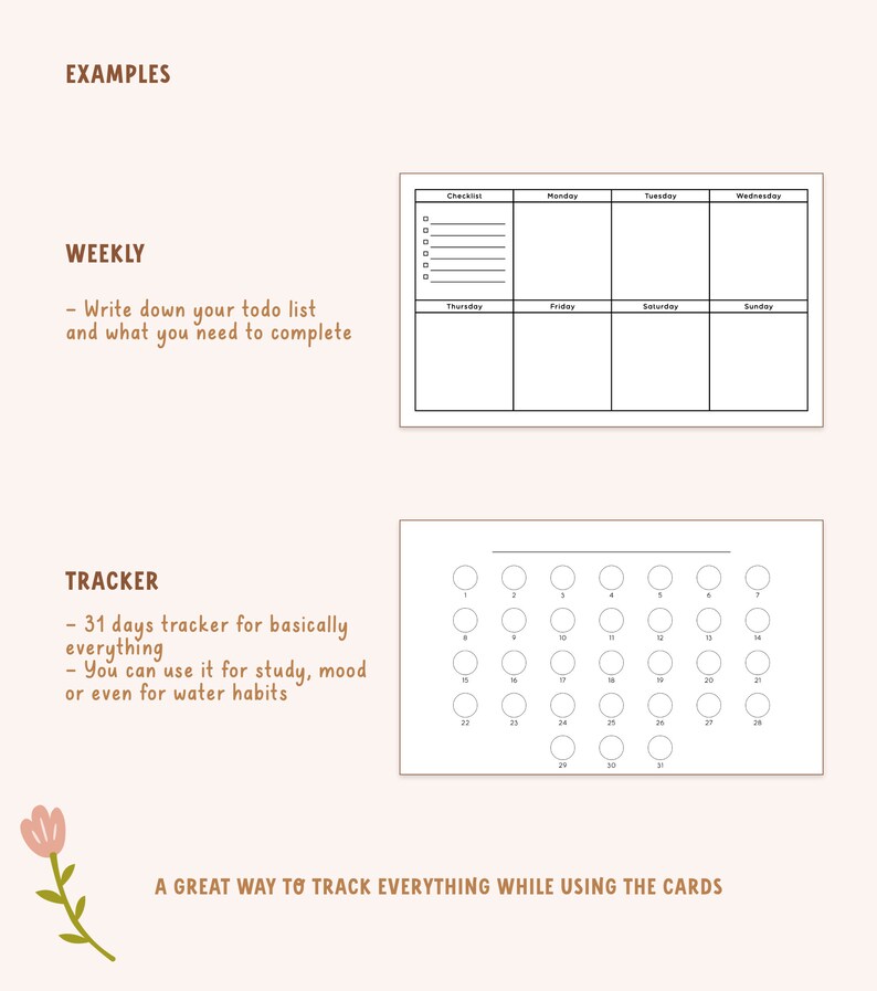 Printable &amp; Digital Notecards for Studying Index Cards - Etsy