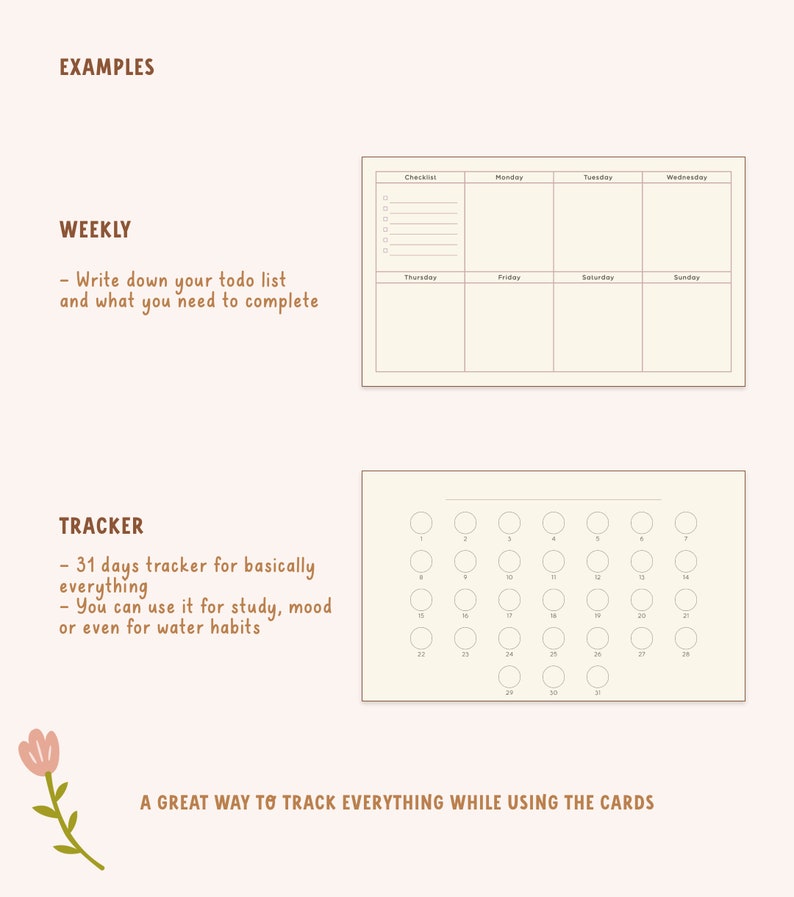 Kraft Style Notecard for Studying Index Cards Study Cards Goodnotes