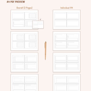 Printable & Digital Notecards for Studying Study Note Tracker Index ...