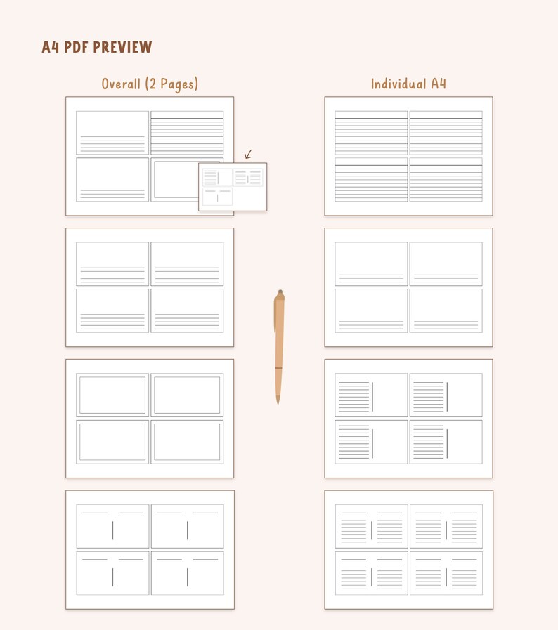 Printable & Digital Notecards for Studying Index Cards Study Cards