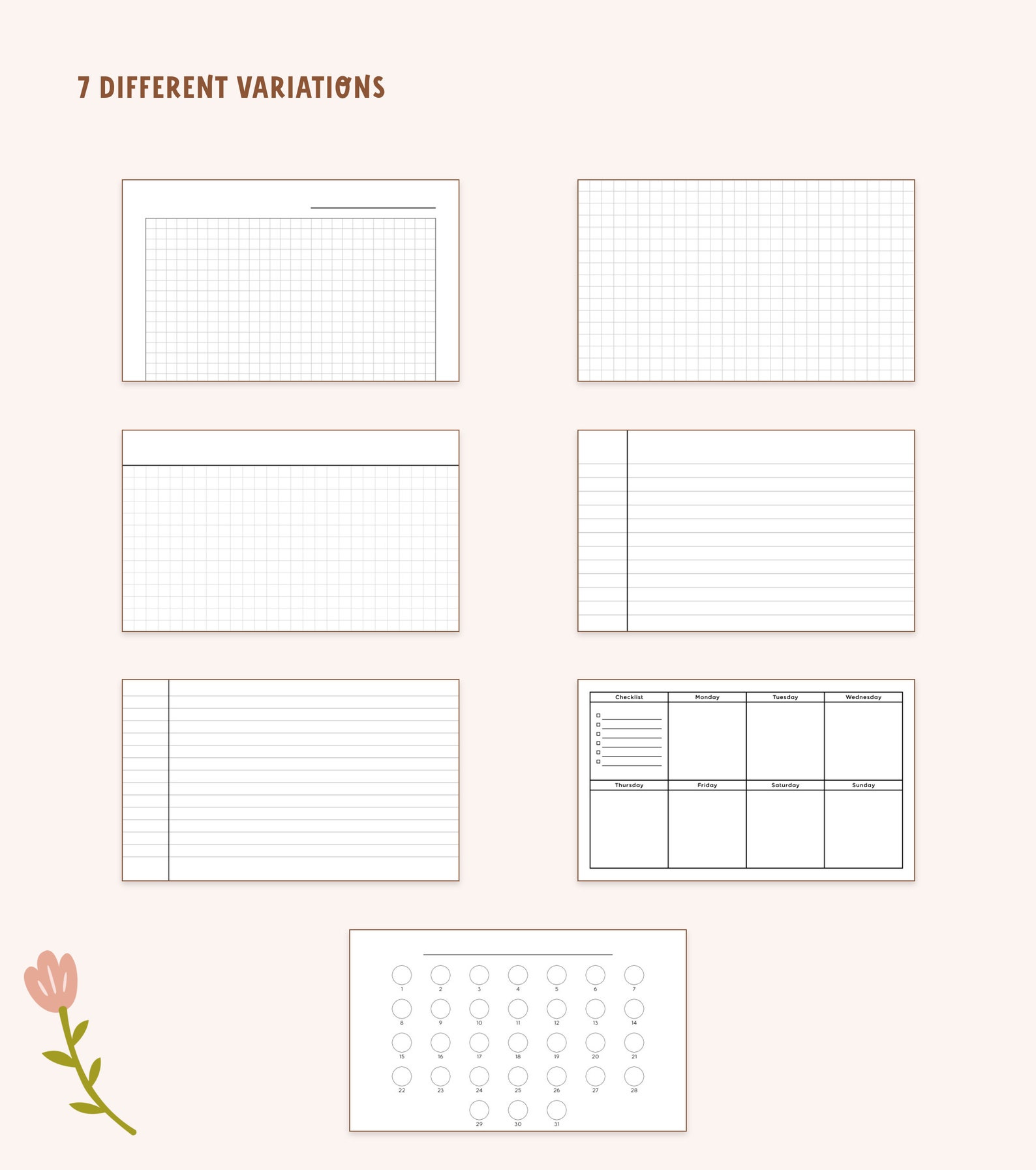 Printable & Digital Notecards for Studying Index Cards Study Cards