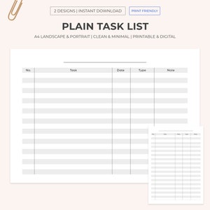 To do List Printable | Assignment Sheet |  Task Tracker | Productivity Planner | Office Task | Task Management | Track Checklist | A4 PDF