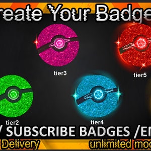 Poki Ball Sub Badges IPokeballsI Twitch Sub Badges -  Portugal