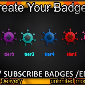 Bit Badges Twitch sub badges, Bit Badges Twitch emotes/ Bit Badges badges for streamers/ Bit Badges Subscriber Badges