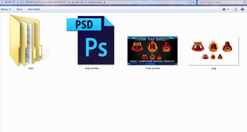 Ninja Twitch Sub Badges, Ninja Twitch Emotes/ Ninja Badges for