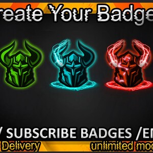 Knight Twitch sub badges / Knight Twitch emotes / Knight badges for streamers / Knight Subscriber Badges