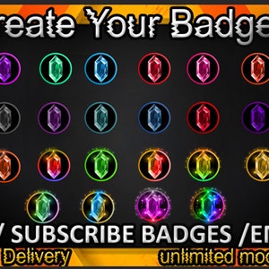 Bit Badges Twitch sub badges, Bit Badges Twitch emotes/ Bit Badges badges for streamers/ Bit Badges Subscriber Badges