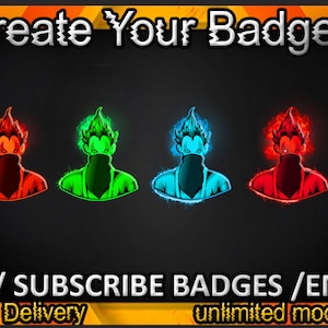 Joker Twitch sub badges, Joker Twitch emotes/ Joker badges for streamers/ Joker Subscriber Badges