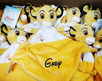 Doudou Simba The Lion King to personalize with first name