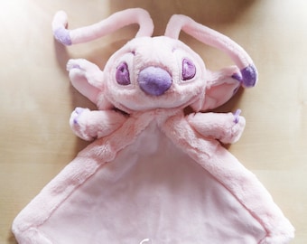 Piumino rosa Disney Stitch Angel da personalizzare con il nome