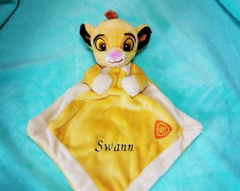 Doudou Simba Il Re Leone da personalizzare con il nome