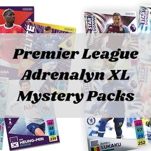 Pacchetto Mistero Premier League Adrenalyn XL - Selezione casuale di carte da calcio Panini