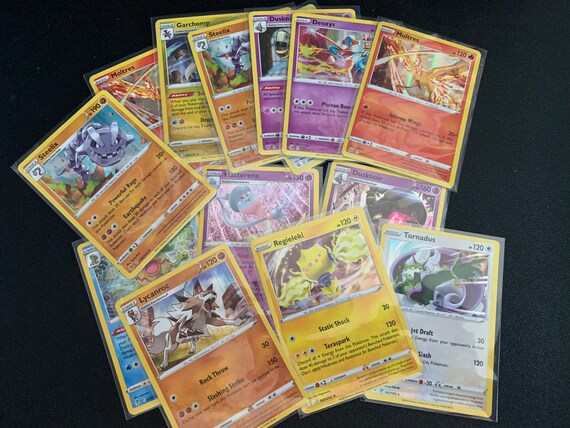 Holo Theme Pokemon Mystery Pack - Pick Your Own Energy Type Pokemon - Etsy