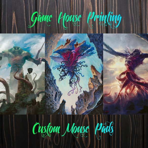 They Came As Three Eldrazi Custom Playmat