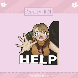 Ashley Resident Evil 4 Animated Emote