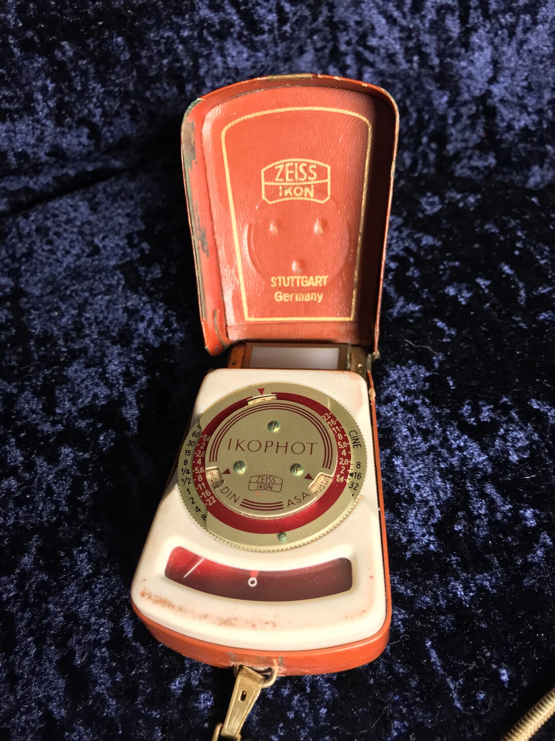 Posemètre Zeiss Ikophot Ikon Germany - Testé Et Fonctionnel - Pour Rolleiflex Leica