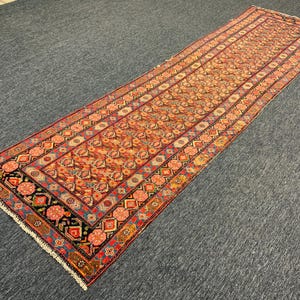 Antique Malayer Rug 3&#39;2 X 11&#39;5 Ft, Persian Rug, Farmhouse Rug, Tribal Rug, Runner Rug, Area Rug, Vintage Rug - Caucasian rug - Antique Rug
