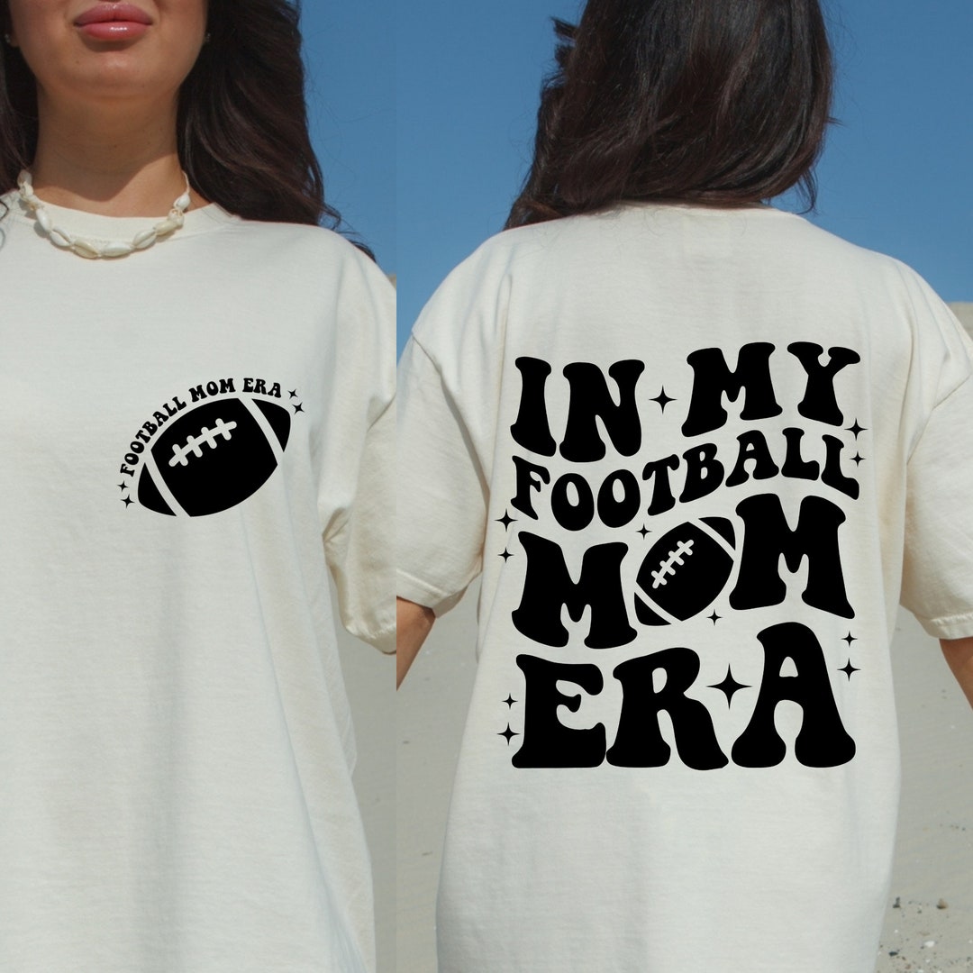 In My Football Mom Era Svg Png, Football Mom Svg, Sports Mom Svg, Mom