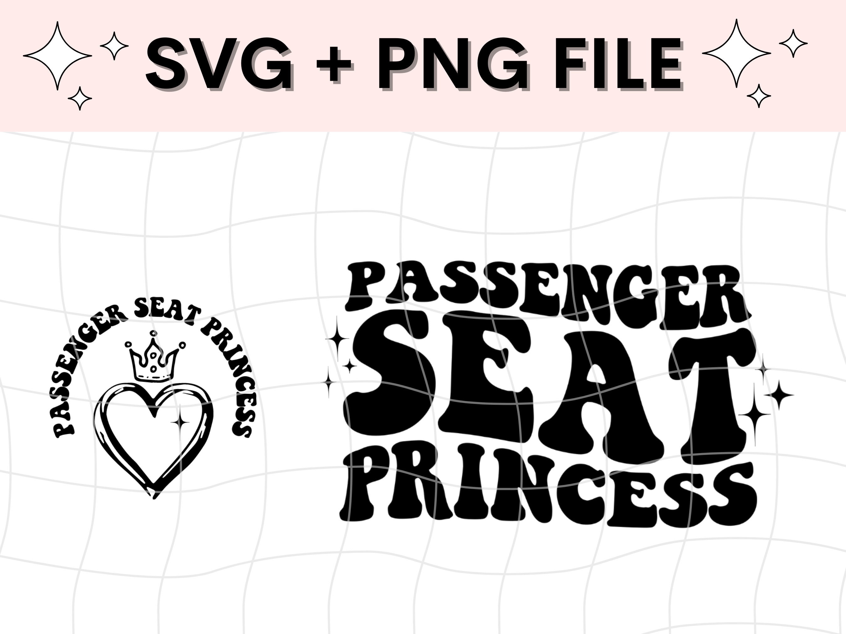 Passenger Seat Princess Svg Svg Bundle Princess Svg Svg Etsy