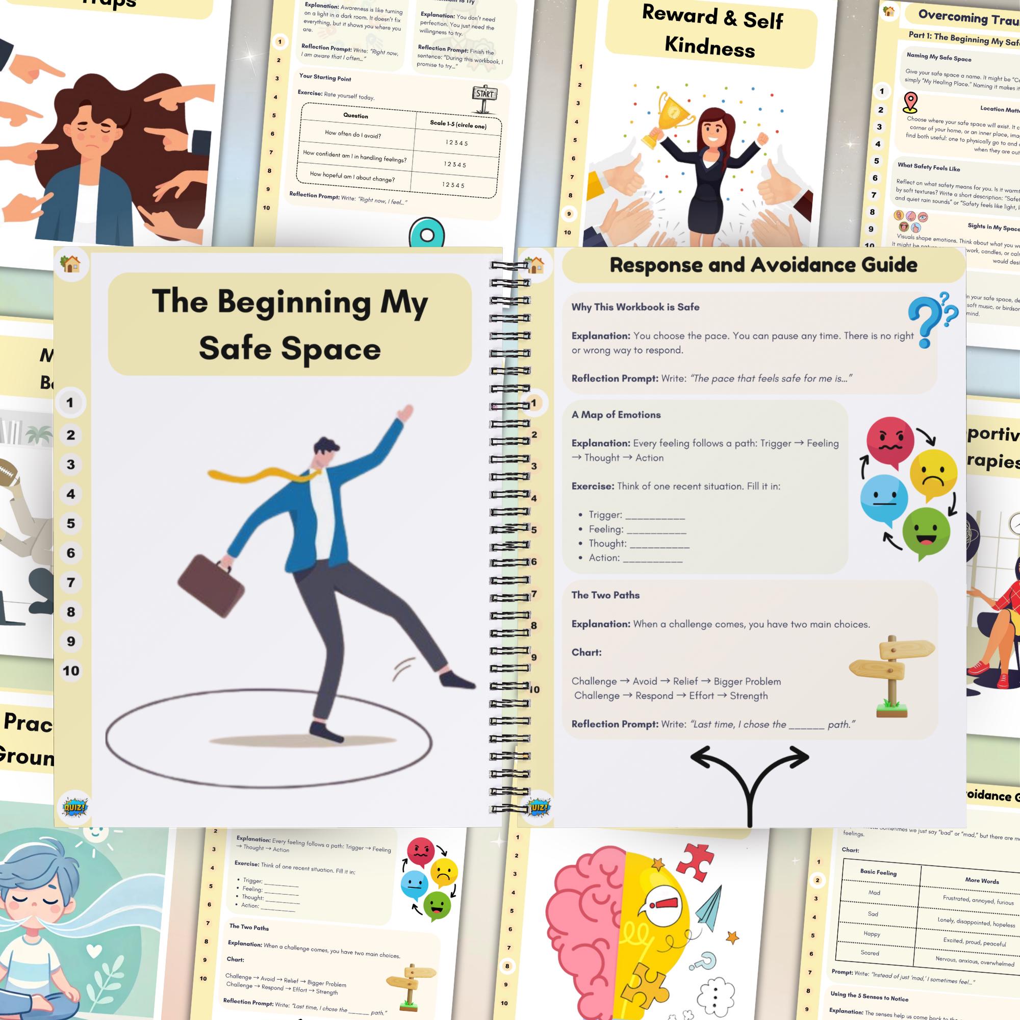 Trauma Workbook Mega Bundle 2026: 720+ Pages, 50+ Topics, Hyperlinked ...